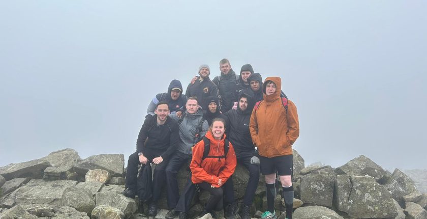 Scafell pike hike for charity